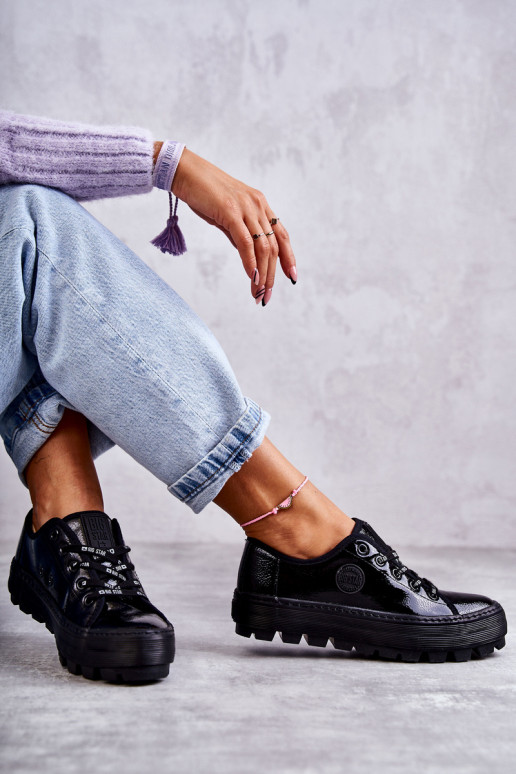 Moekad Laque vabaaja jalanõud Big Star KK274044 mustad