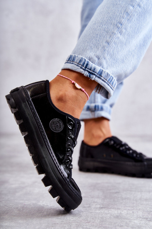 Moekad Laque vabaaja jalanõud Big Star KK274044 mustad