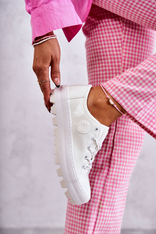 Moekad Laque vabaaja jalanõud Big Star KK274045 valget värvi