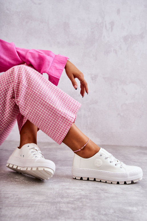 Moekad Laque vabaaja jalanõud Big Star KK274045 valget värvi