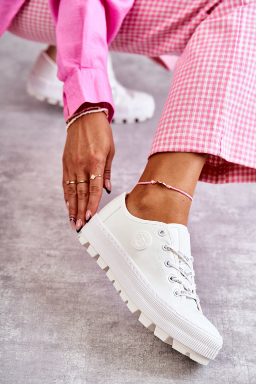 Moekad Laque vabaaja jalanõud Big Star KK274045 valget värvi