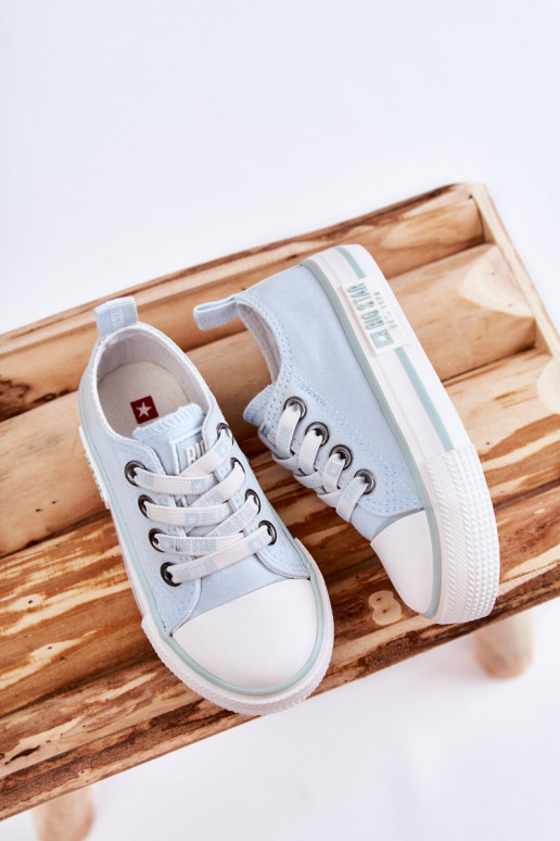 Laste jalanõud Riidest vabaaja jalanõud BIG STAR KK374073 Sinist värvi Laste jalanõud Riidest vabaaja jalanõud BIG STAR KK374073 Sinist värvi