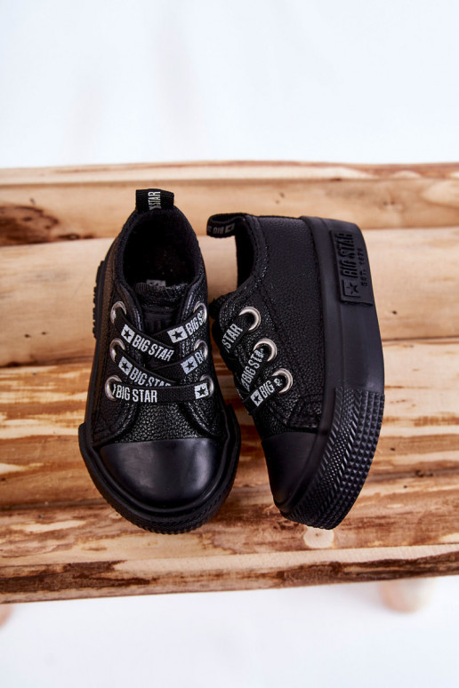 Laste jalanõud vabaaja jalanõud BIG STAR KK374059 mustad