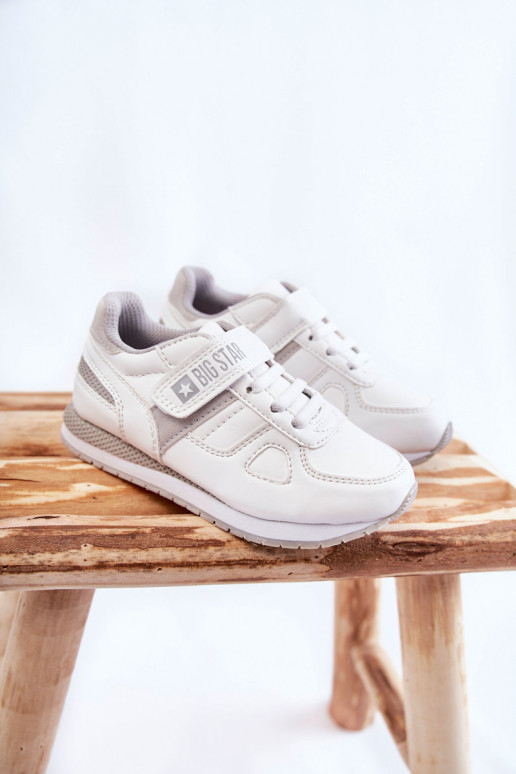 Laste jalanõud spordijalatsid Big Star KK374009 valget värvi