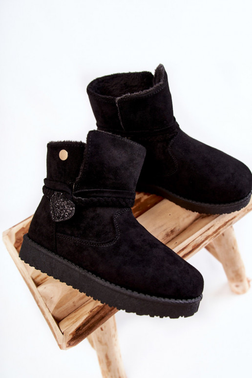 Nööpidega lumesaapad mustad May Nööpidega lumesaapad mustad May