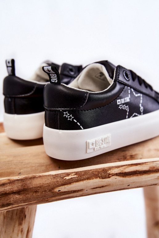 Laste spordijalatsid nööritavad Big Star KK374223 mustad