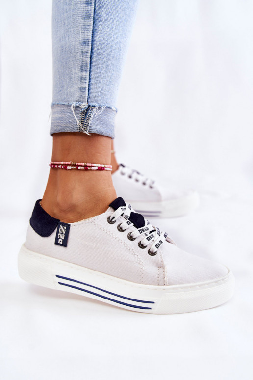 Naistesaapad Memory Foam System Big Star KK276002 valget värvi