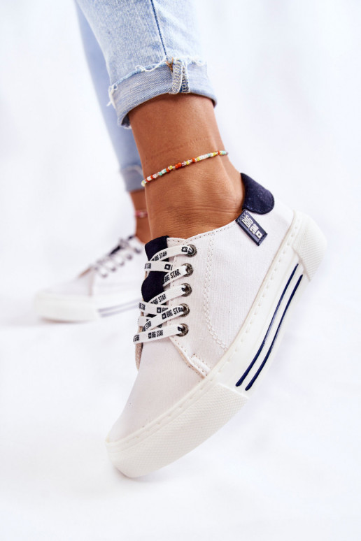 Naistesaapad Memory Foam System Big Star KK276002 valget värvi