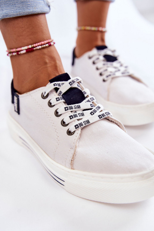 Naistesaapad Memory Foam System Big Star KK276002 valget värvi