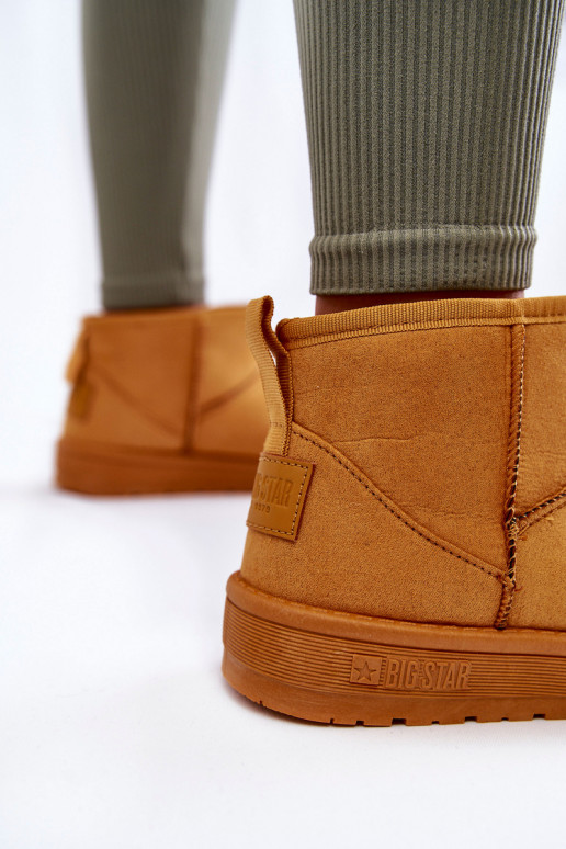 voodriga nööpidega lumesaapad Big Star KK274289 pruunid värvi