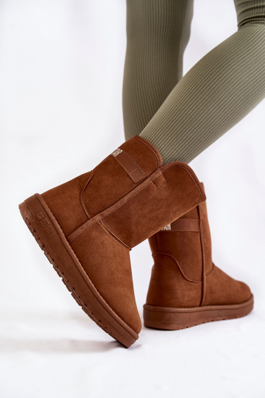 nööpidega lumesaapad Big Star KK274616 pruunid värvi