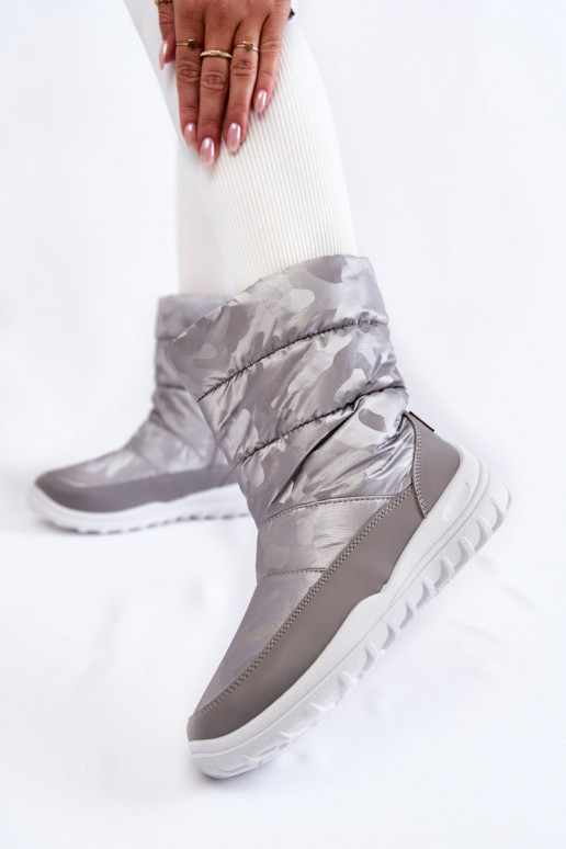 nööpidega lumesaapad Big Star KK274600 Halli värvi