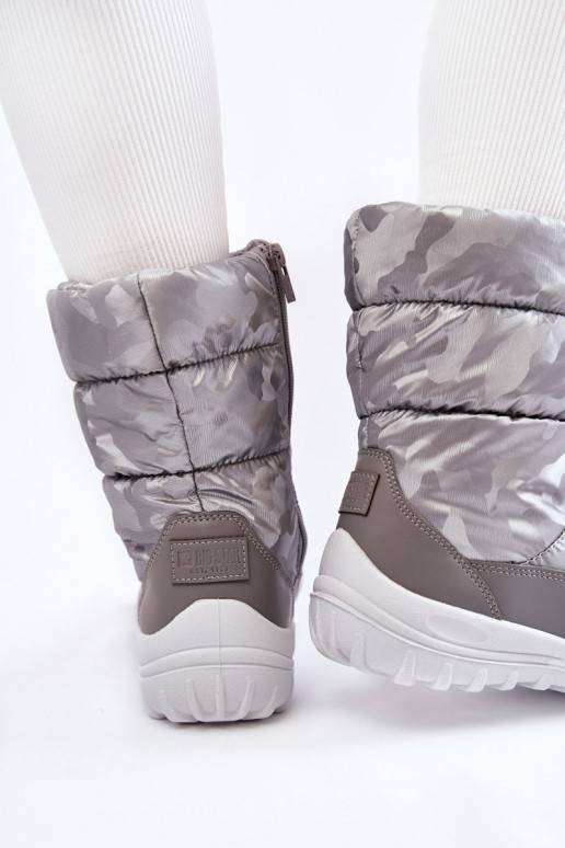 nööpidega lumesaapad Big Star KK274600 Halli värvi