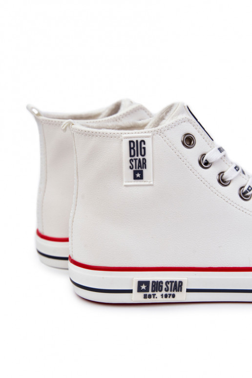 voodriga vabaaja jalanõud Big Star KK174345 valget värvi voodriga vabaaja jalanõud Big Star KK174345 valget värvi