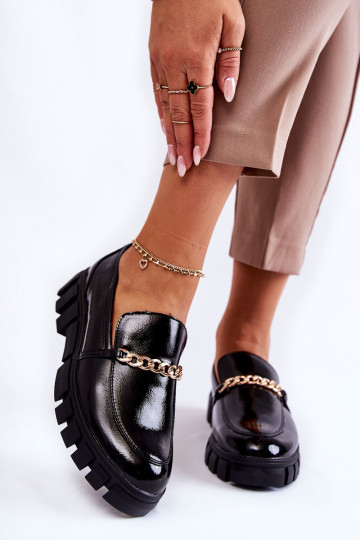 Laque jalatsid mustad Anne 2