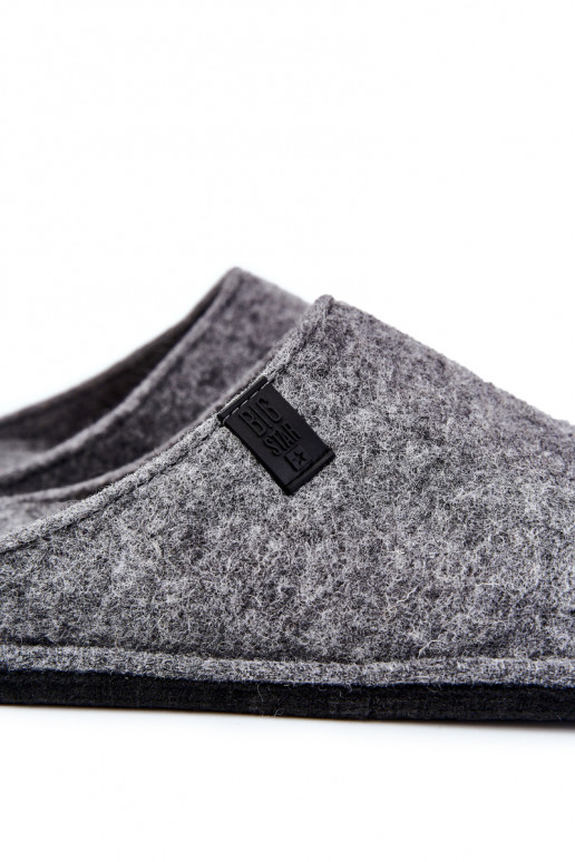 Klassikalised meeste sussid Big Star KK176001 Halli värvi