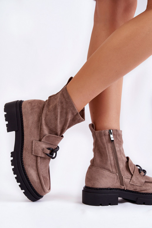 Seemisnahast kingad La.Fi 250042B-SU beeži värvi