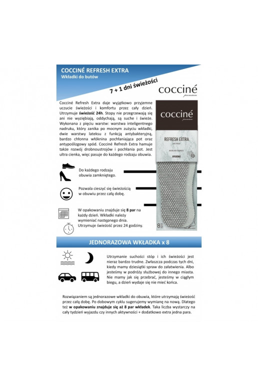 Coccine Refresh Extra Lisad 8 paari