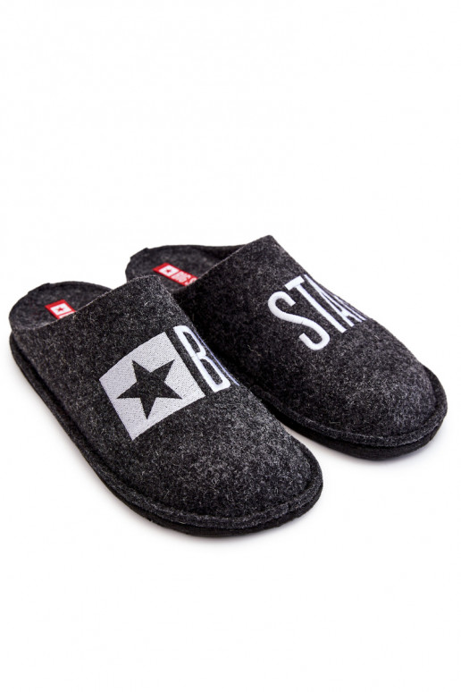 Klassikalised meeste sussid Big Star KK176003 mustad