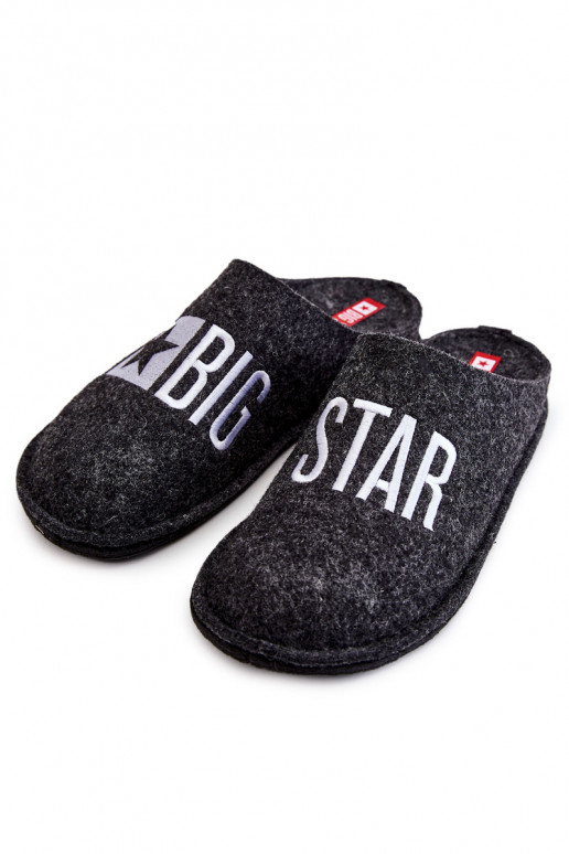 Klassikalised meeste sussid Big Star KK176003 mustad
