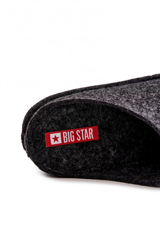 Klassikalised meeste sussid Big Star KK176003 mustad