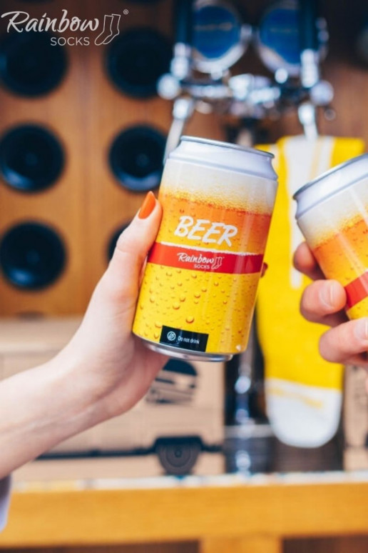 Sokid komplekt Food Truck Socks Box 3 paar