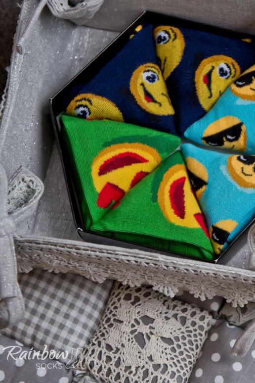 Vikerkaare sokid 3 paar