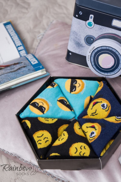 Vikerkaare sokid 3 paar