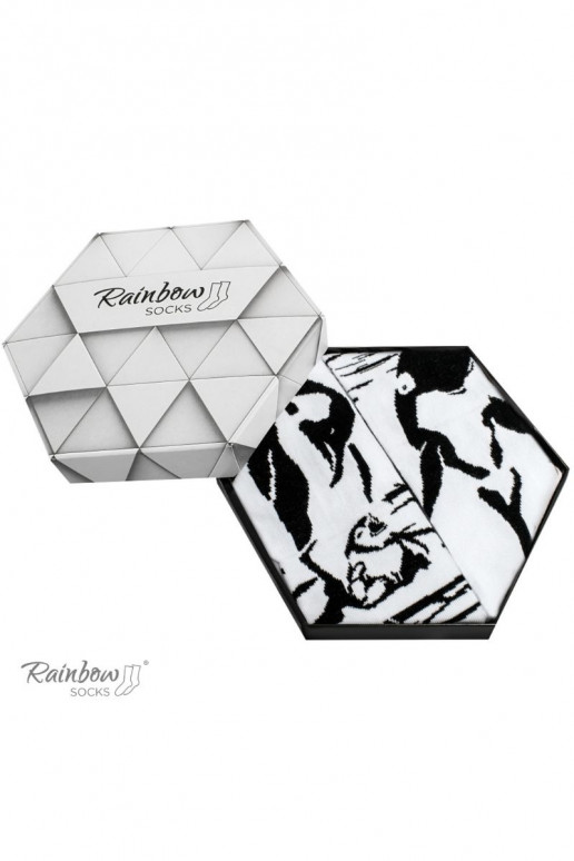 Vikerkaare sokid -valget värvi 2 paari