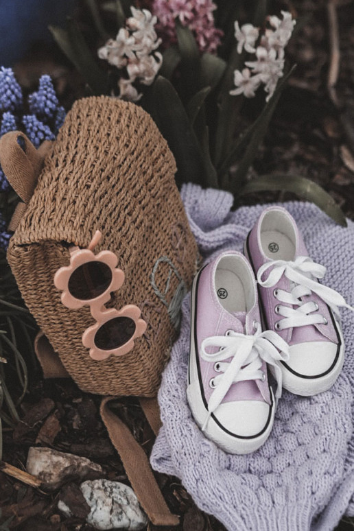 Klassikalised laste spordijalatsid Violetne värv Filemon Klassikalised laste spordijalatsid Violetne värv Filemon