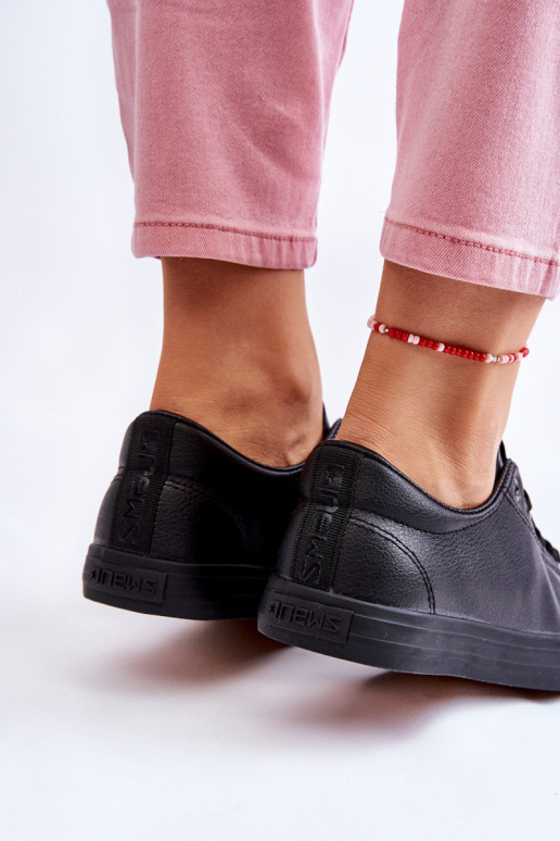 nööritavad Klassikalise mudeli vabaaja jalanõud mustad Misima