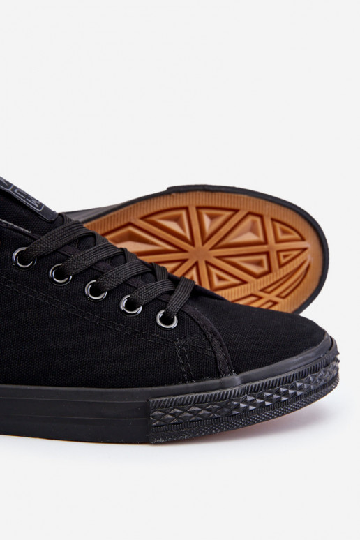 nööritavad Klassikalise mudeli vabaaja jalanõud mustad Eleya