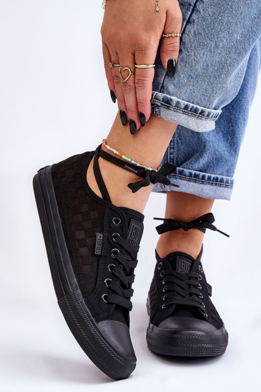 Klassikalise mudeli madalad tennised Big Star LL274072 mustad