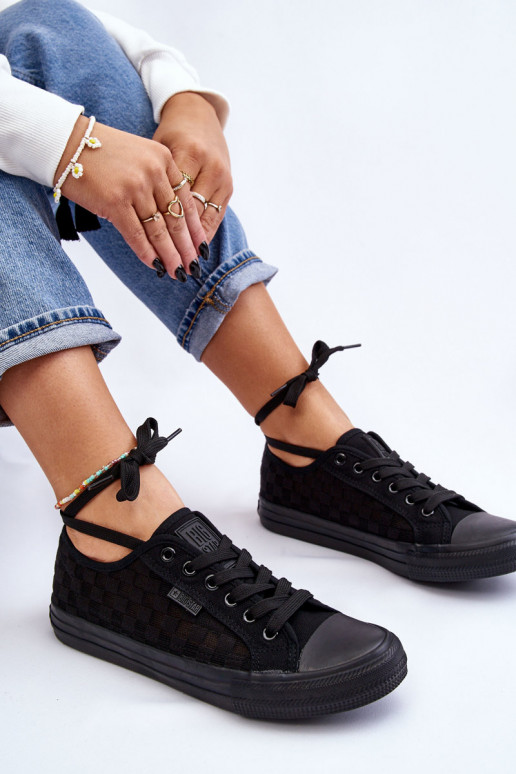 Klassikalise mudeli madalad tennised Big Star LL274072 mustad