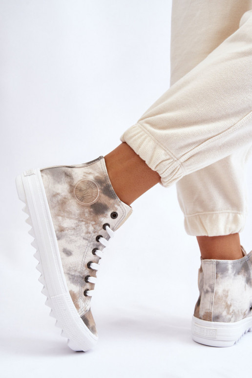 naiste saapad Big Star LL274047 Valget-Rohelist värvi