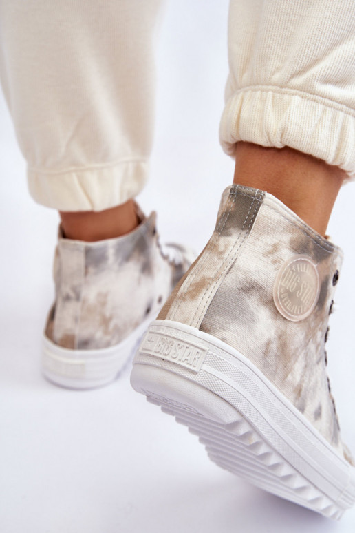 naiste saapad Big Star LL274047 Valget-Rohelist värvi