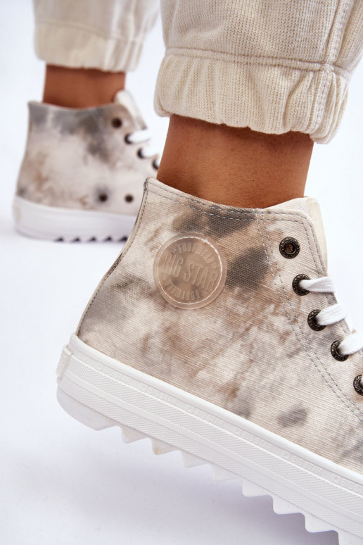 naiste saapad Big Star LL274047 Valget-Rohelist värvi