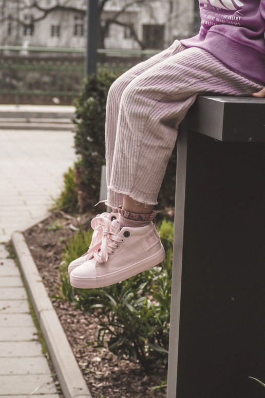 Laste jalanõud Klassikalise mudeli vabaajajalatsi Big Star LL374003 Tumeroosad värvi Laste jalanõud Klassikalise mudeli vabaajajalatsi Big Star LL374003 Tumeroosad värvi