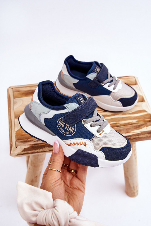 Laste tossude mudeljalatsid Memory Foam System Big Star LL374225 tumesinist värvi Laste tossude mudeljalatsid Memory Foam System Big Star LL374225 tumesinist värvi