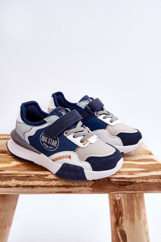 Laste tossude mudeljalatsid Memory Foam System Big Star LL374225 tumesinist värvi Laste tossude mudeljalatsid Memory Foam System Big Star LL374225 tumesinist värvi