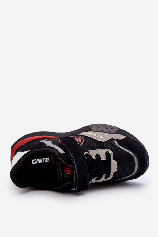 Laste tossude mudeljalatsid Memory Foam System Big Star LL374224 mustad