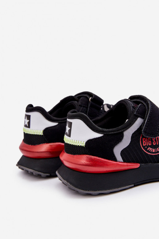 Laste tossude mudeljalatsid Memory Foam System Big Star LL374224 mustad Laste tossude mudeljalatsid Memory Foam System Big Star LL374224 mustad