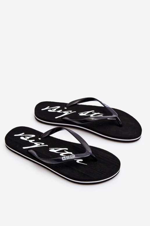 Sussid moodsad varbavahe-sandaalid Big Star LL274761 mustad