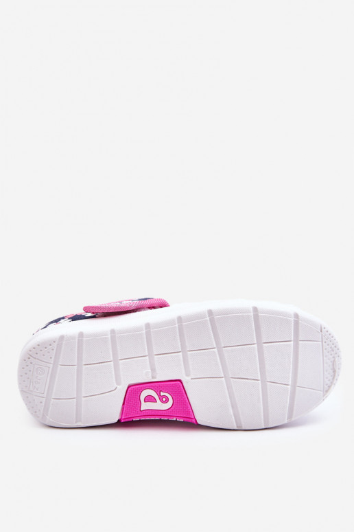 Lillemustritega laste baleriinid Sinist värvi-Tumeroosad värvi Noah