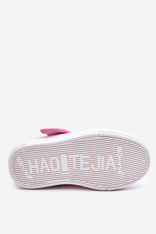 Lillemustritega laste baleriinid Tumeroosad värvi Noah Lillemustritega laste baleriinid Tumeroosad värvi Noah