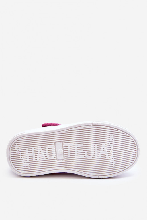 Laste jalanõud Baleriinad krõpsudega kinnitatav Sinist värvi-Tumeroosad värvi Selah Laste jalanõud Baleriinad krõpsudega kinnitatav Sinist värvi-Tumeroosad värvi Selah