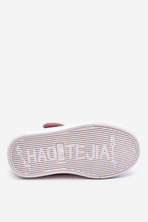 Laste jalanõud Baleriinad krõpsudega kinnitatav Tumeroosad värvi Selah Laste jalanõud Baleriinad krõpsudega kinnitatav Tumeroosad värvi Selah