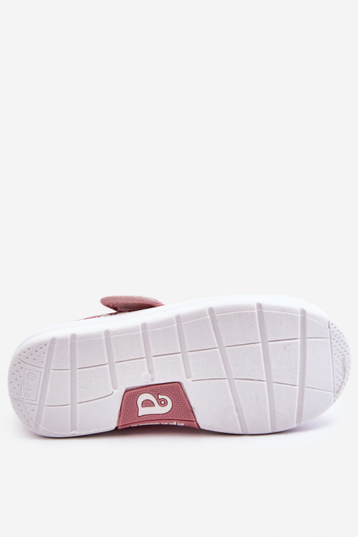 Laste jalanõud Baleriinad krõpsudega kinnitatav Tumeroosad värvi Selah Laste jalanõud Baleriinad krõpsudega kinnitatav Tumeroosad värvi Selah