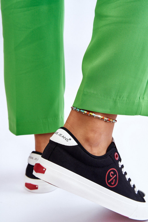 Riidest Spordijalatsid Cross Jeans LL2R4044 mustad