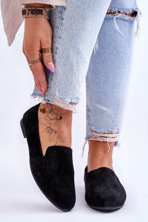 seemisnakhsed Mokassiinid mustad Giovana